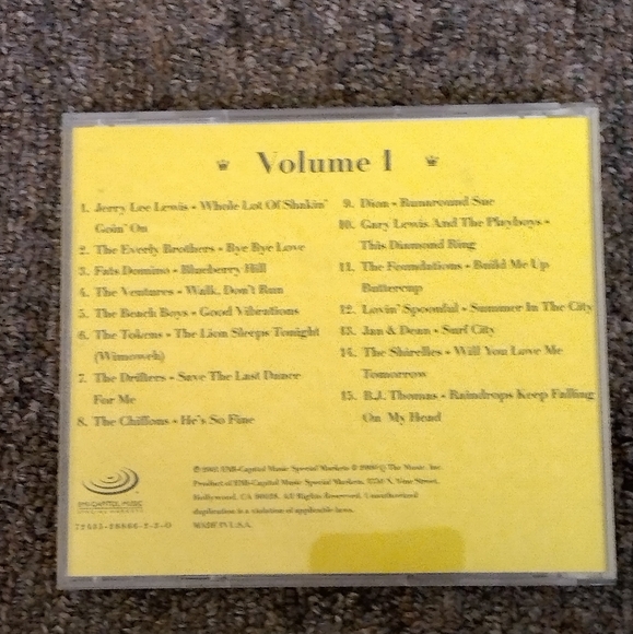 5 CD Lot Dick Clark's #1's 50s to 70s When AM Radio Was King 1,2,3,5,6 - Picture 5 of 14